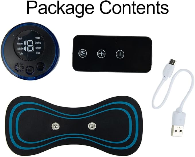 Portable Electric Mini Neck Massager | EMS Pain Relief & Muscle Relaxation Patch